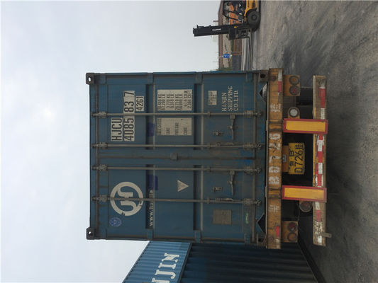 China As várias cores usaram o contentor de 40ft armazenando a logística e o transporte fornecedor