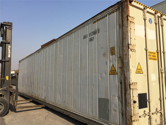China Recipientes de armazenamento da carga de standard internacionais 20 pés para o transporte rodoviário fornecedor