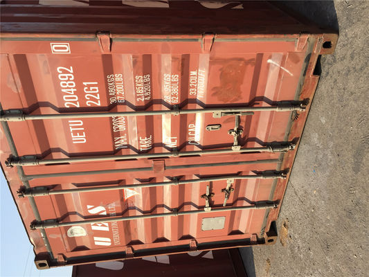China 20GP usou recipientes de armazenamento do metal/òs contentores da mão fornecedor