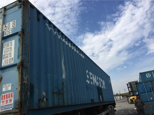 China 20gp de aço secam recipientes de frete usados para logísticas e transporte fornecedor