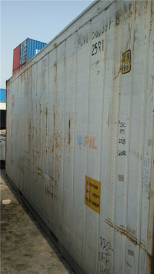 China As casas do recipiente de armazenamento/recipiente internacionais brancos do metal dirigem fornecedor
