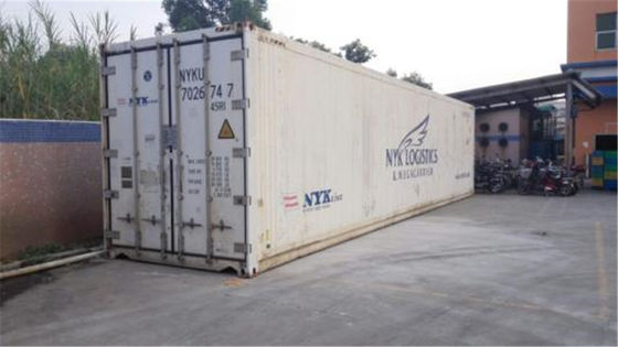 China 28cbm que envia o recipiente refrigerado 40 pés com a temperatura controlada fornecedor